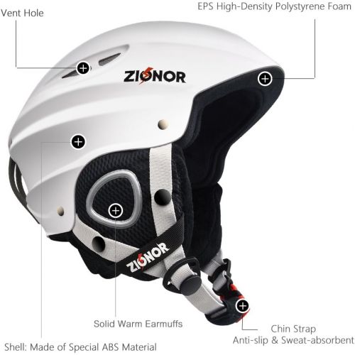  [아마존베스트]Zionor Lagopus H1 Ski Snowboard Helmet for Men Women - Air Flow Control Adjustable Fit