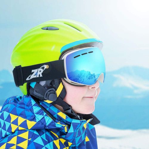 ZIONOR XMINI Kids Ski Goggles - Snowboard Snow Goggles for Boys Girls Youth