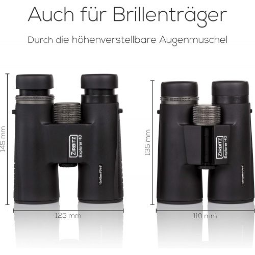  [아마존베스트]ZIRBITZ Binoculars HD - Small and Compact Mini Binoculars