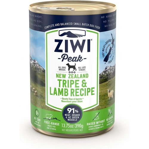  ZIWI Peak Wet Dog Food - Natural High Protein, Grain Free, Limited Ingredient Recipes (Case of 12)