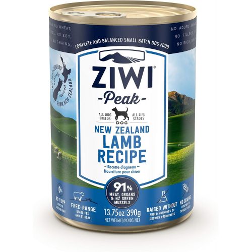  ZIWI Peak Wet Dog Food - Natural High Protein, Grain Free, Limited Ingredient Recipes (Case of 12)