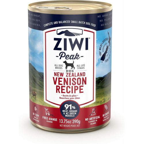  ZIWI Peak Wet Dog Food - Natural High Protein, Grain Free, Limited Ingredient Recipes (Case of 12)