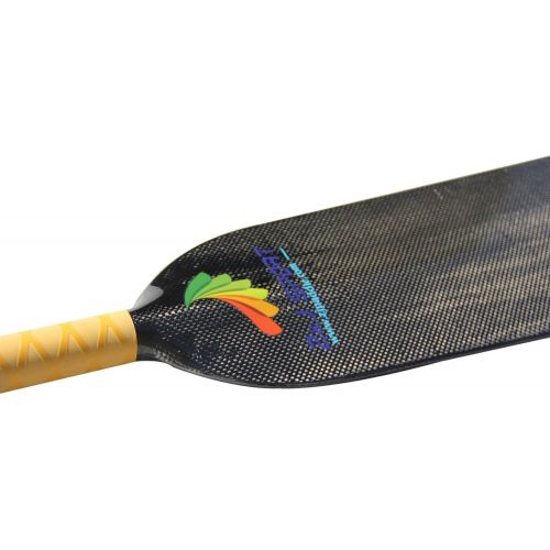  [아마존베스트]Z&J SPORT ZJ Sport New IDBF Approved 1-Piece Carbon Fiber Dragon Boat Paddle Storm Model