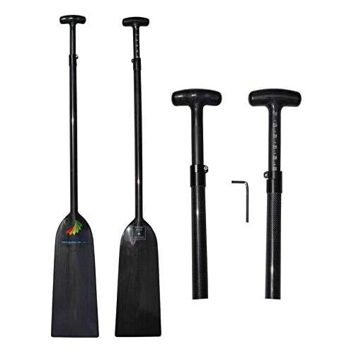  [아마존베스트]Z&J SPORT ZJ Sport Adjustable Carbon Fiber Dragon Boat Paddle