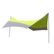 ZJDU Beach Tent Sun Shelter Outdoor Shade,Waterproof Sun Shade Shelter, with Support Rod and Accessories,for Camping Trips, Fishing, Backyard Fun Or Picnics