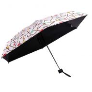 ZJPP Windproof Travel Umbrella,Manual Open Close for Women Men,Parasol Umbrella UV Protection