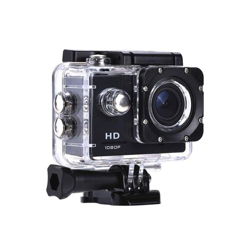  ZJY Action Camera, 4K 2.0 LCD HD Sports Cam Underwater Waterproof 30M 120°Wide-Angle Lens with Mounting Accessories Kit