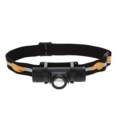  ZJchao Headlamp,USB Rechargeable Professional Ultra-Bright Outdoor Headlight Waterproof Headlight (Camping, Hiking and Dog Walking)