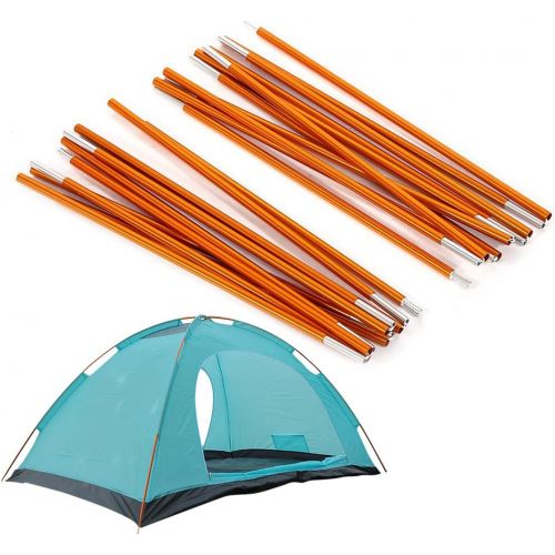  ZJchao 2pcs Aluminum Alloy Tent Pole Support Replacement Accessory for Camping Hiking, 142 inch/pc