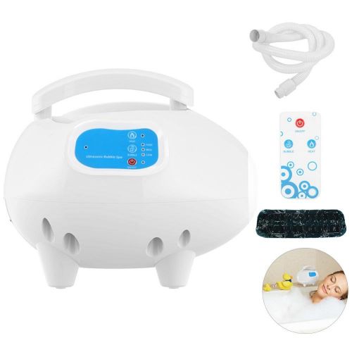  ZJchao Bubble Bath Tub Massager, Waterproof Air Bubble Bath Tub Ozone Sterilization Body Spa Massage Mat with Air Hose(110V US Regulations)