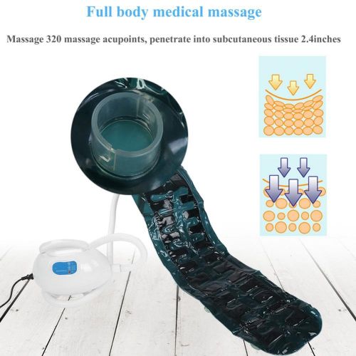  ZJchao Bubble Bath Tub Massager, Waterproof Air Bubble Bath Tub Ozone Sterilization Body Spa Massage Mat with Air Hose(110V US Regulations)