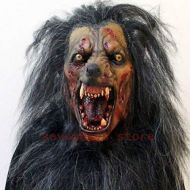 ZLJTYN 1 Pack, New Wolf mask Werewolf mask Cosplay Animal Head Halloween Costume Zombi mask Horror Werewolf Creepy crawly Dracula mask