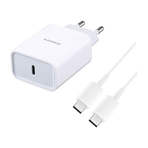  [아마존베스트]ZLONXUN 18 W fast charger with USB-C cable, power supply compatible with iPad Pro 12.9 inch 3rd/4th Gen, iPad Pro 11 inch.