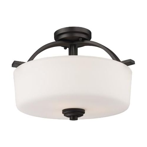  Z-Lite 220SF Three Light Semi-Flush Mount