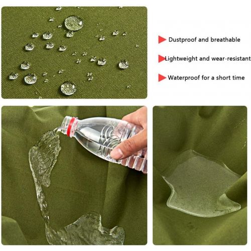  ZM Double-Sided Waterproof Tarpaulin, Thick, Wear-Resistant, Scratch-Resistant, Sun Protection, Insulated Tarp, Suitable for Garden, Outdoor, Camping Tent, Pickup Trucks