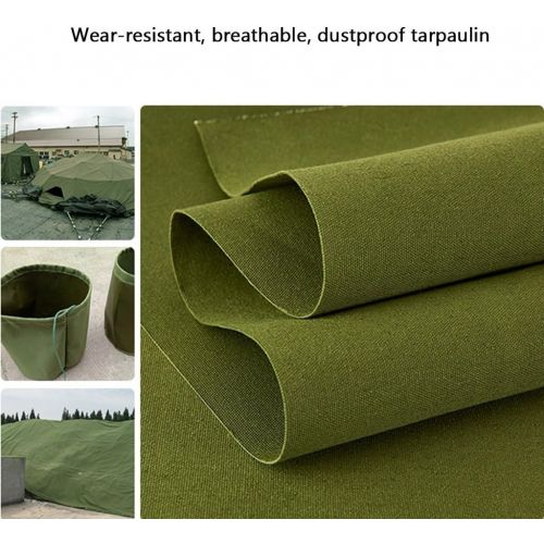  ZM Double-Sided Waterproof Tarpaulin, Thick, Wear-Resistant, Scratch-Resistant, Sun Protection, Insulated Tarp, Suitable for Garden, Outdoor, Camping Tent, Pickup Trucks