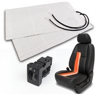 ZMAUTOPARTS Heated Seat Heater Pad Kit w/Switch For Toyota 4Runner Celica Maxtix Rav4 Yaris Venza