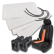 ZMAUTOPARTS 2X Heated Seat Heater Pad W/Switch Toyota 4Runner Celica Maxtix Rav4 Yaris Venza