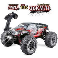 ZMOQ Kids Toys Remote Control Car 1： 16 Scale Boys Vehicles Remote Control Cars Alloy Drift Race Off Road Drift 4WD Toys Trucks Waterproof RC Car Toy Gift for Boy Girl