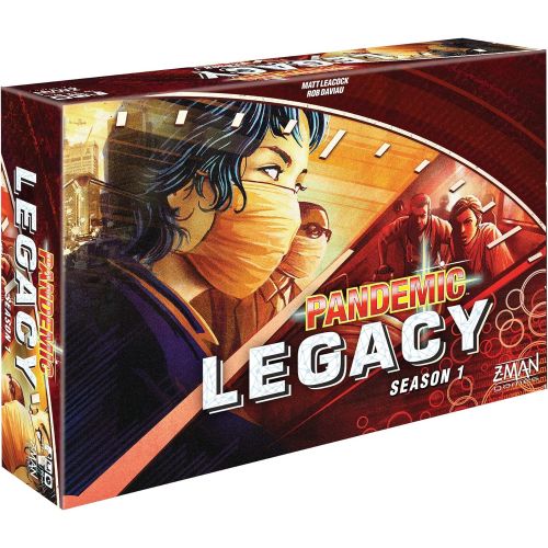  Z-Man Games Pandemic: Legacy Season 1 (Red Edition)