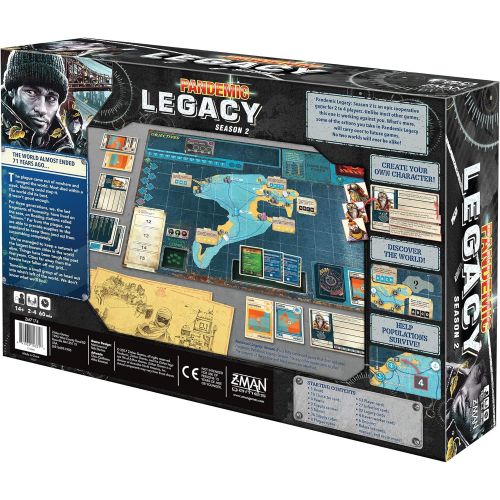  Z-Man Games Pandemic: Legacy Season 2 (Black Ed)