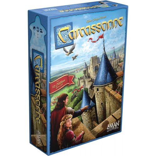  Z-Man Games Carcassonne Board Game Standard