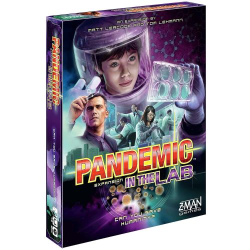  Z-Man Games Pandemic on The Brink Board Game Expansion Family Board Game & Pandemic in The Lab Board Game Expansion Family Board Game Strategy Board Game Cooperative Board Game