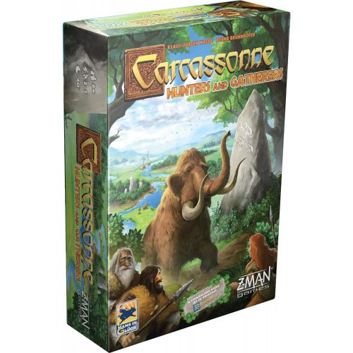  Carcassonne Hunters & Gatherers Board Game Family Board Game Board Game for Adults and Family Strategy Board Game Adventure Board Game Ages 8 and up 2-5 Players Made by Z-Man Games