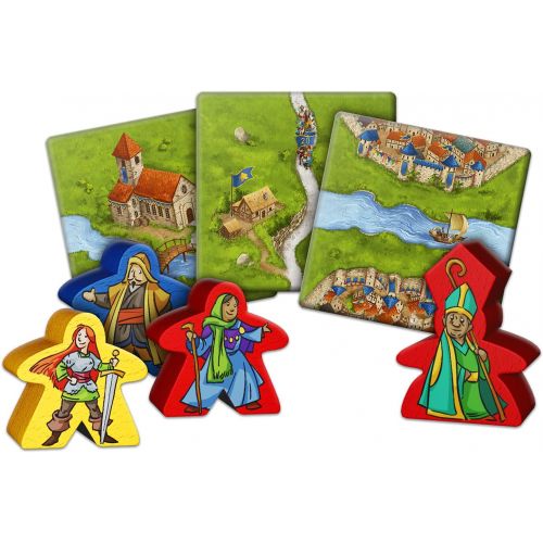  Z-Man Games Carcassonne 20th Anniversary Edition Board Game Family Board Game for Adults and Kids Strategy Game Adventure Game Ages 7+ 2-5 Players Avg. Playtime 30-45 Minutes Made by Z-Man Gam