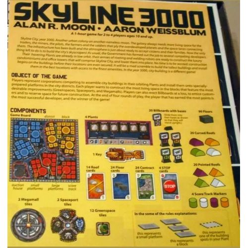  Z-Man Games Skyline 3000