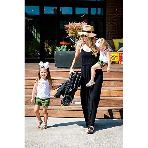  [아마존베스트]ZOE XLC Best Lightweight Travel & Everyday Umbrella Stroller System (London Navy)