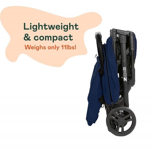  [아마존베스트]ZOE XLC Best Lightweight Travel & Everyday Umbrella Stroller System (London Navy)