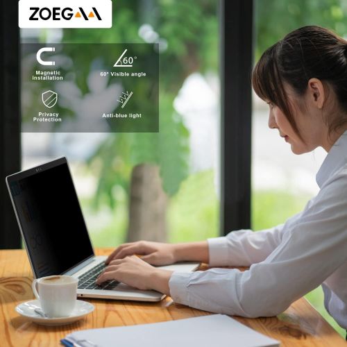  [아마존베스트]ZOEGAA MacBook Pro 16 Privacy Screen Filter，for MacBook Pro 16 inch New Removable HD Privacy Screen Protector Bubble Free Design/Easy on/Off