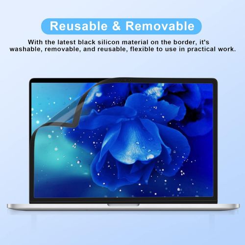  [아마존베스트]ZOEGAA MacBook Pro 16 Privacy Screen Filter，for MacBook Pro 16 inch New Removable HD Privacy Screen Protector Bubble Free Design/Easy on/Off