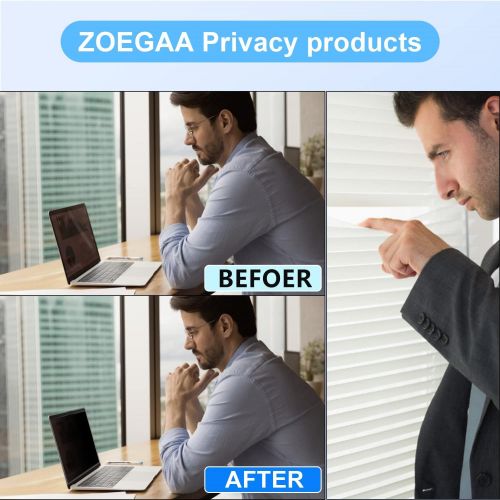  [아마존베스트]ZOEGAA MacBook Pro 16 Privacy Screen Filter，for MacBook Pro 16 inch New Removable HD Privacy Screen Protector Bubble Free Design/Easy on/Off