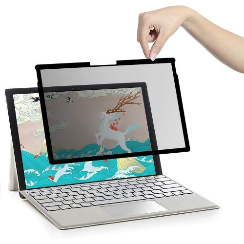  [아마존베스트]【Fully Removable 】 ZOEGAA Surface Book 1/2 13.5 inch Privacy Screen Protector Anti-Blue Light/Anti-Spy Filter Compatible Microsoft Surface Book 2 Privacy Screen Protector