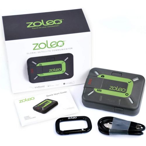  [아마존베스트]ZOLEO Satellite Communicator  Two-Way Global SMS Text Messenger & Email, Emergency SOS Alerting, Check-in & GPS Location  Android iOS Smartphone Accessory