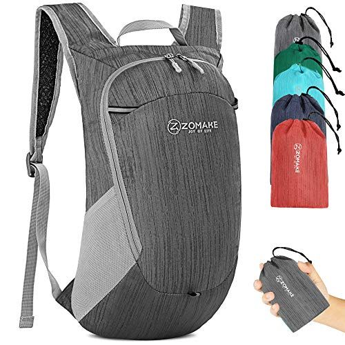  ZOMAKE Small Hiking Backpack, Water Resistant Packable Backpack Travel Daypack for Women