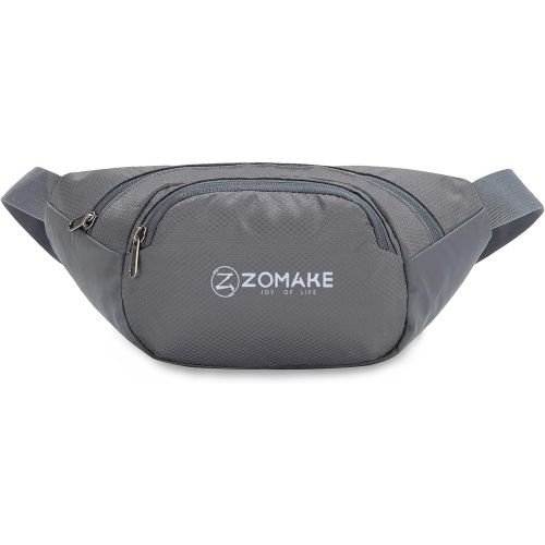  ZOMAKE Fanny Pack for Men Women, Water Resistant Waist Bag - Outdoors Workout Travel Casual Hiking Cycling with Large Compartment …