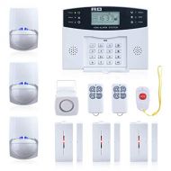 ZOMOM Wireless Burglar Alarm System GSM Smart LCD Voice Anti-theft Security Siren Kits