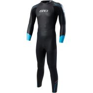 Zone3 Mens Aspect Breaststroke Wetsuit WS23MAPT101 - Black/Blue Zone3 Mens Wetsuits - XXL - Zone3 Mens Wetsuits - XXL