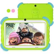 [아마존 핫딜] ZONKO Kids Tablet 7 inch, Eye Protection IPS HD Display, WiFi Android Tablet, 16GB and Supported Micro SD Card, GMS Certified, Kid-Proof Case with Stand (Green)