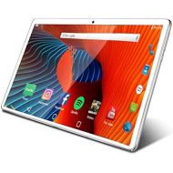 [아마존베스트]ZONKO Tablet 10.1 inch Android Tablet with 2GB+32GB, 3G Phone Tablets & Dual Sim Card & 2MP+ 5MP Dual Camera, Quad Core Processor, 1280x800 IPS HD Display,GPS, FM (Silver)