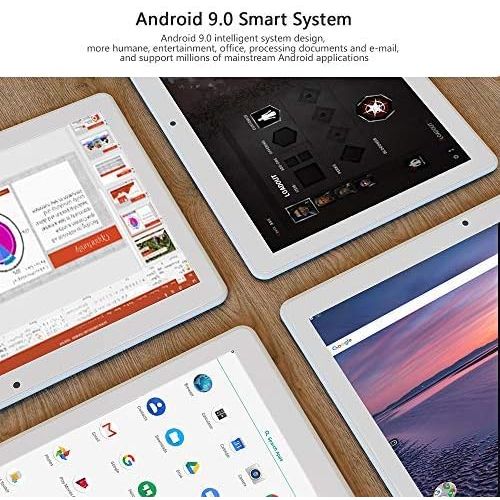  [아마존베스트]ZONKO Tablet 10.1 inch Android Tablet with 2GB+32GB, 3G Phone Tablets & Dual Sim Card & 2MP+ 5MP Dual Camera, Quad Core Processor, 1280x800 IPS HD Display,GPS, FM (Silver)