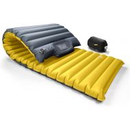 ZOOOBELIVES Extra Thickness Wide Plus Sleeping Pad with Built-in Pump, Inflatable Camping Mattress of Ultimate Comfort for Car Camping, Tent, and Backpacking, Lightweight & Compact