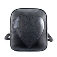 ZORFIN 2019 Summer Candy Backpacks Transparent Love Heart Shape Pu Leather School Bags Purse Lovely Ita Bag