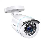 ZOSI 2.0MP FHD 1080p Security Camera Outdoor/Indoor (Hybrid 4-in-1 HD-CVI/TVI/AHD/960H Analog CVBS),24PCS LEDs,80ft Night Vision,Weatherproof Surveillance CCTV Bullet Camera