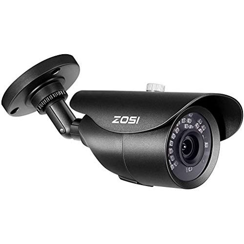  [아마존베스트]ZOSI 1080P HD 1920TVL Hybrid 4-in-1 TVI/CVI/AHD/960H CVBS CCTV Surveillance Weatherproof Bullet Security Camera 42PCS Infrared LEDs, 120ft IR Distance, For HD-TVI, AHD, CVI, and CV