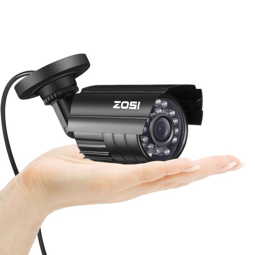  ZOSI Full HD 1080P PoE Video Security Cameras System,8CH 1080P Surveillance NVR, 8x2.0 Megapixel Outdoor Indoor Weatherproof IP Cameras, 120ft Night Vision with 2TB Hard Drive, Pow