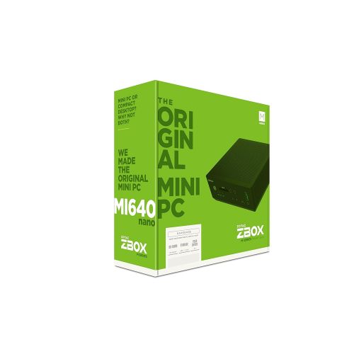  ZOTAC ZBOX-MI640NANO-U Desktop Computer - Intel Core i5 (8th Gen) i5-8250U 1.60 GHz DDR4 SDRAM - Mini PC